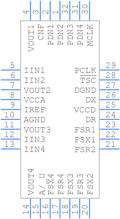 821024JG - Renesas Electronics - PCB symbol