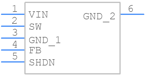 MIC4576-5.0WU - Microchip - PCB symbol