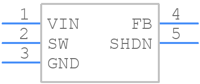 MIC4576-5.0WT - Microchip - PCB symbol