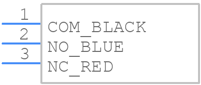 D2HW-A211D - OMRON Electronics - PCB symbol