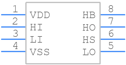 LM5109MAX/NOPB - Texas Instruments - PCB symbol