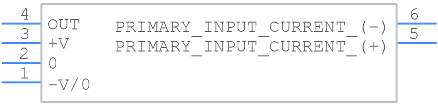 HX 05-P - LEM - PCB symbol