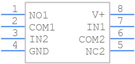 ISL5122CB - Renesas Electronics - PCB symbol