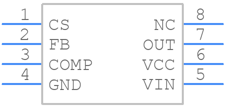 AL8823S-13 - Diodes Incorporated - PCB symbol