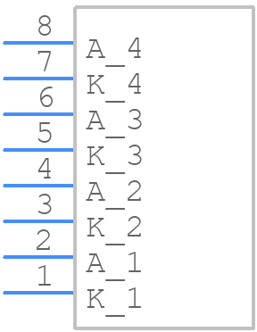 550-0407-004F - Dialight - PCB symbol