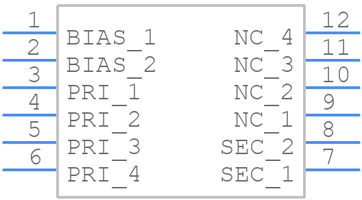 GA3136-BL - COILCRAFT - PCB symbol