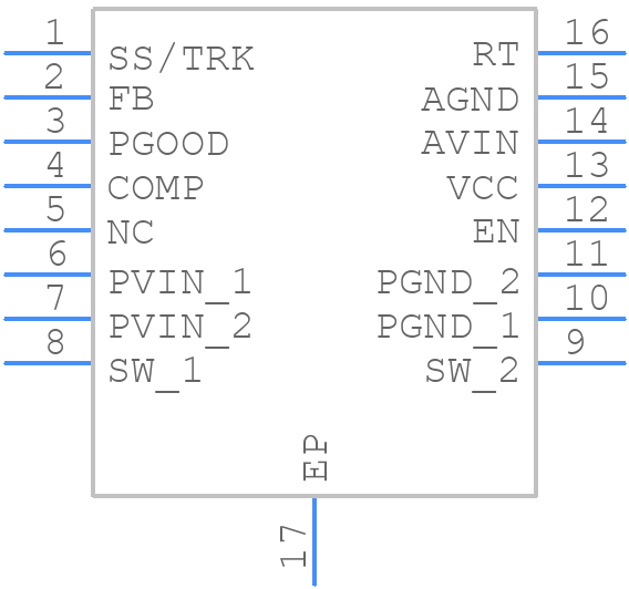 LM20146MHE/NOPB - Texas Instruments - PCB symbol