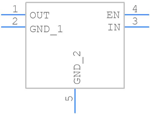 SIP32411DNP-T1-GE4 - Vishay - PCB symbol