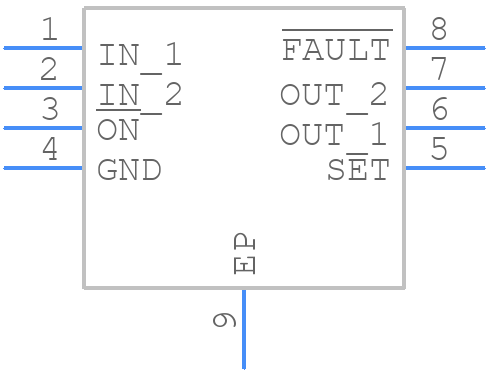 ST890DTR - STMicroelectronics - PCB symbol