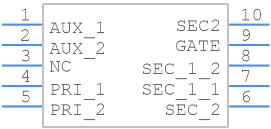 DA2257-ALD - COILCRAFT - PCB symbol