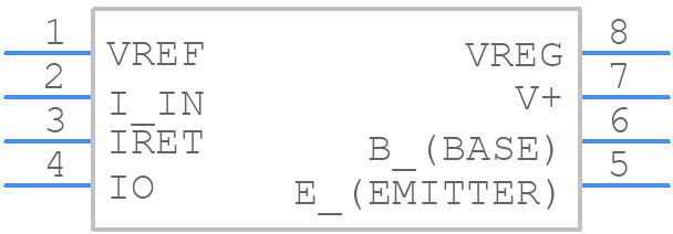 XTR116UA/2K5G4 - Texas Instruments - PCB symbol