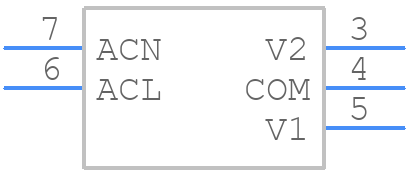ECL30UD02-E - XP POWER - PCB symbol