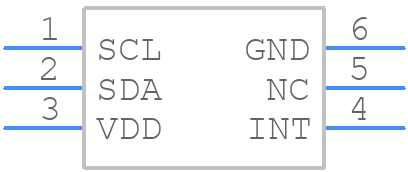 APDS-9306-065 - Avago Technologies - PCB symbol