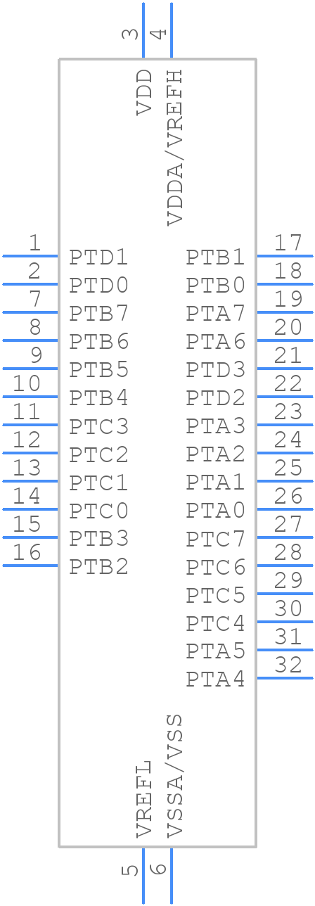 MKE02Z16VLC2 - NXP - PCB symbol