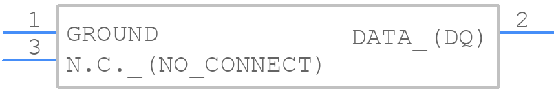 DS2401-SL+T&R - Analog Devices - PCB symbol