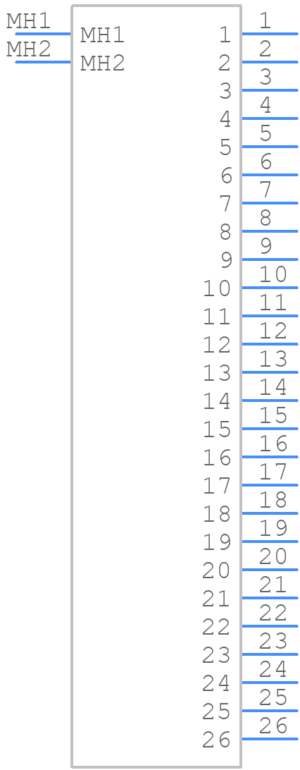 2-84952-6 - TE Connectivity - PCB symbol