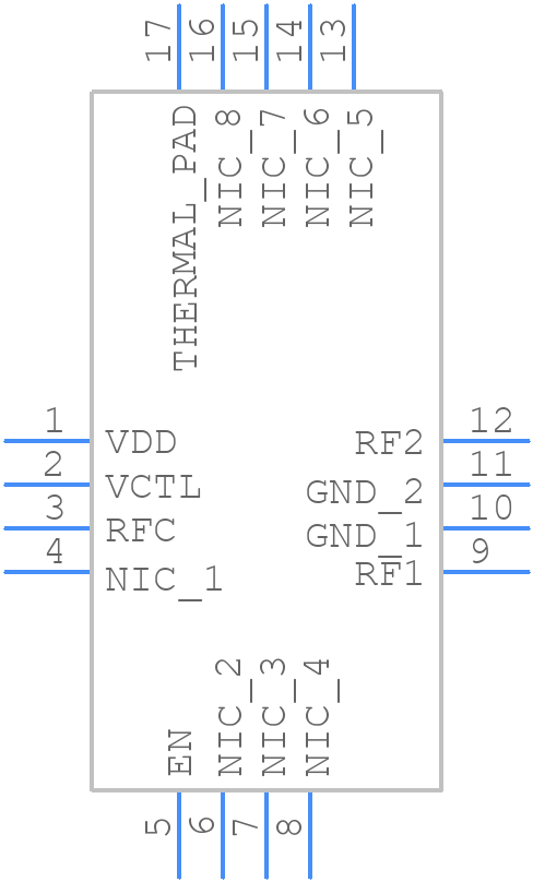 HMC8038LP4CETR - Analog Devices - PCB symbol
