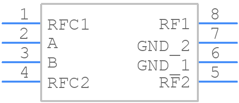 HMC199AMS8TR - Analog Devices - PCB symbol