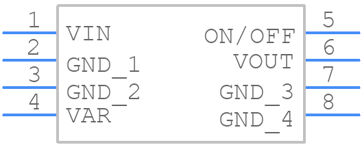 MPD6M007S - Murata Electronics - PCB symbol