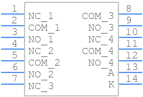 WBL4UEEGQR05CLR - E-Switch - PCB symbol