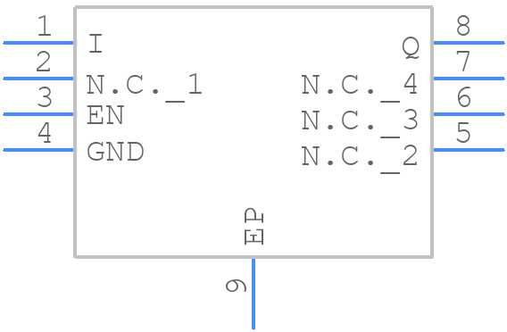 TLS810B1EJV33XUMA1 - Infineon - PCB symbol