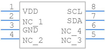 MS8607-02BA01 - TE Connectivity - PCB symbol