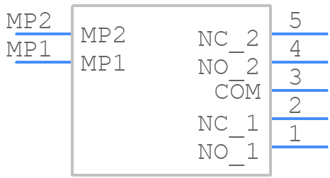 SS314MAH4-R - NKK Switches - PCB symbol