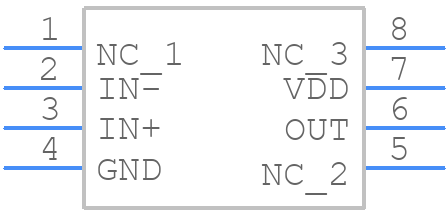 TLV2371IPG4 - Texas Instruments - PCB symbol
