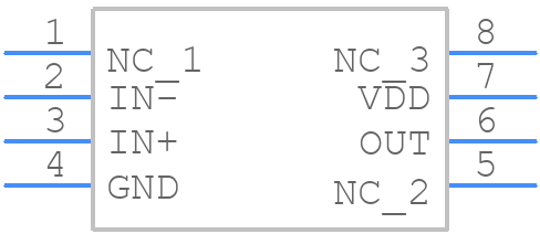 TLV2371QDRQ1 - Texas Instruments - PCB symbol