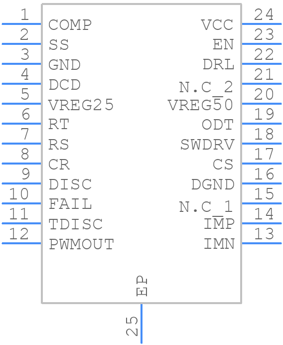 BD18351EFV-ME2 - ROHM Semiconductor - PCB symbol