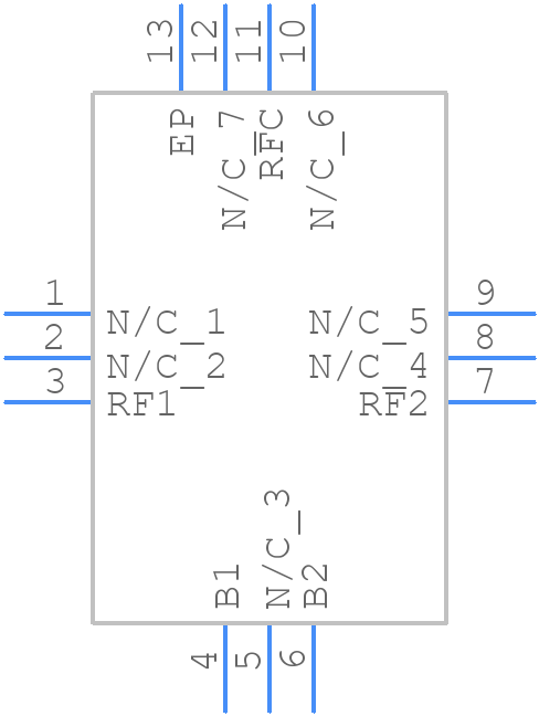 MASW-011055-TR0500 - MACOM - PCB symbol