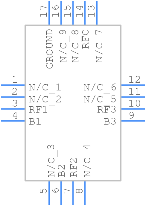 MASW-011030-14040T - MACOM - PCB symbol