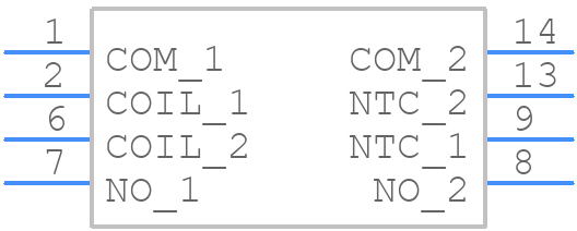 DIP05-1A72-12L - Meder - PCB symbol