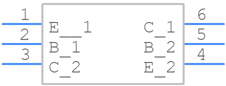 SMUN5311DW1T2G - onsemi - PCB symbol