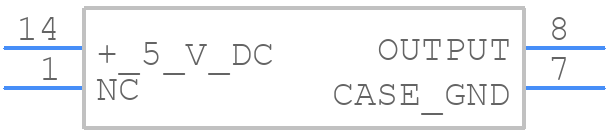 ECS-100A-040 - ECS - PCB symbol