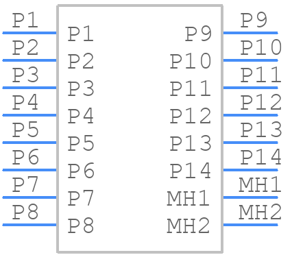 JD0-0001NL - Yageo Group - PCB symbol