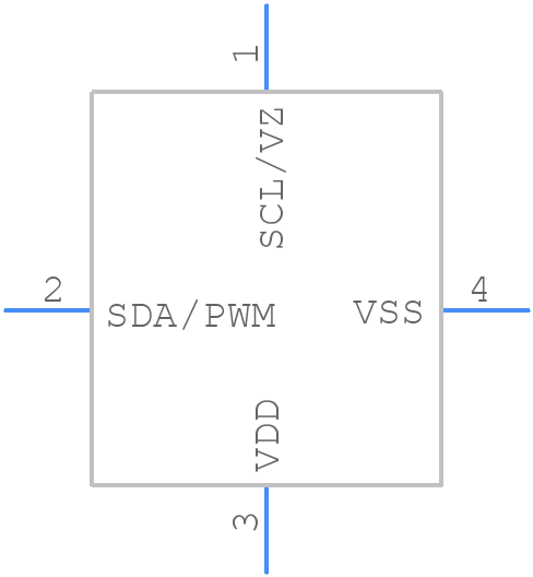 MLX90614ESF-DCC-000-SP - Melexis - PCB symbol