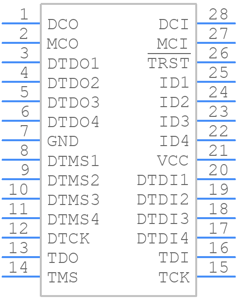 SN74ACT8997DWR - Texas Instruments - PCB symbol