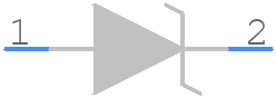 PLZ18C-G3/H - Vishay - PCB symbol
