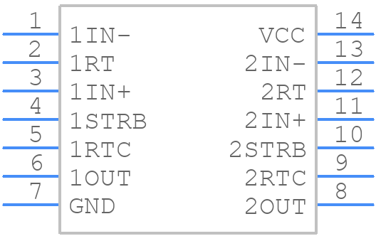 SN75182NSRE4 - Texas Instruments - PCB symbol