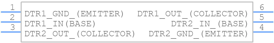 EMD22T2R - ROHM Semiconductor - PCB symbol