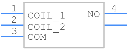 T9AS1D12-5 - TE Connectivity - PCB symbol