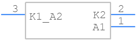 NUP1301QAZ - Nexperia - PCB symbol