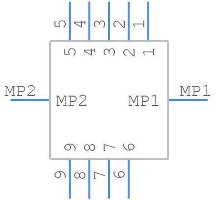 09551666811741 - HARTING - PCB symbol
