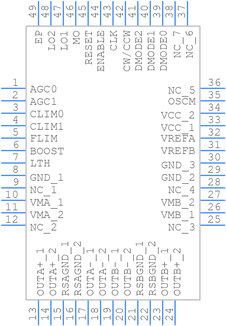 TB67S249FTG,EL - Toshiba - PCB symbol