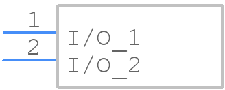 ESD401DPYR - Texas Instruments - PCB symbol