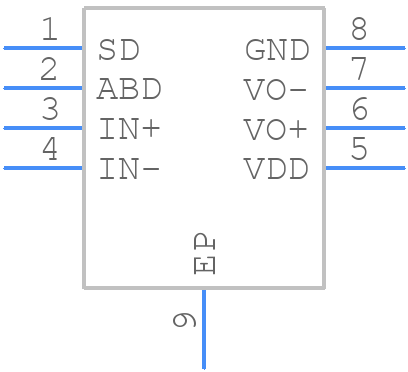 CS8508 - ETC - PCB symbol
