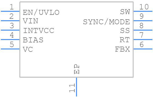 LT8362EDD#PBF - Analog Devices - PCB symbol