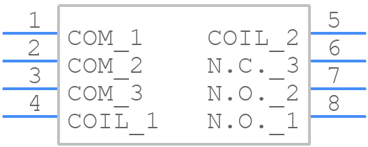 AHES4291 - Panasonic - PCB symbol
