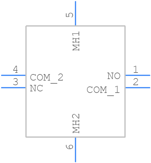 EVQPUM02K - Panasonic - PCB symbol